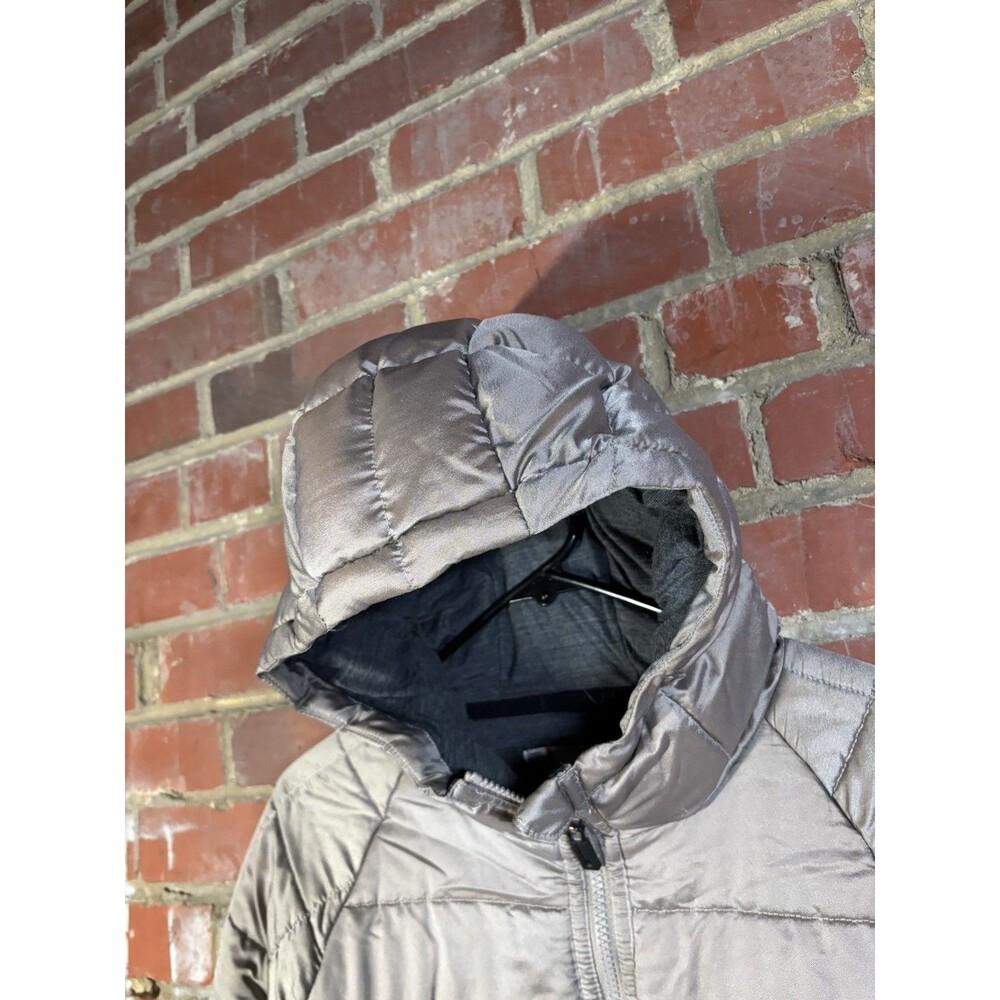 Smartwool Soft Gold Smartloft 180 Hooded Puffer Parka Jacket Women’s Large - Picture 3 of 8
